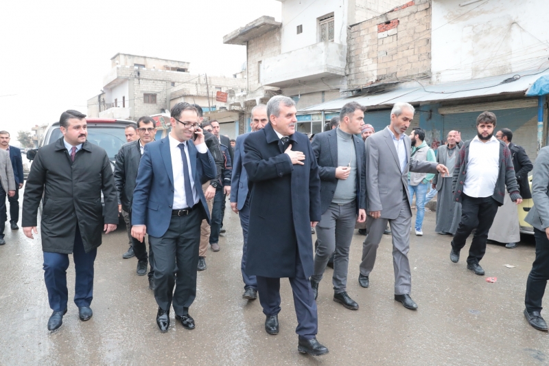 BAŞKAN BEYAZGÜL, TEL ABYAD'DA