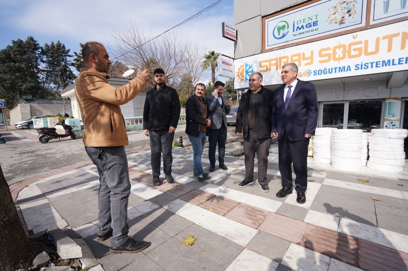 BAŞKAN BEYAZGÜL VATANDAŞIN DUASINI VE DESTEĞİNİ ALMAYA DEVAM EDİYOR