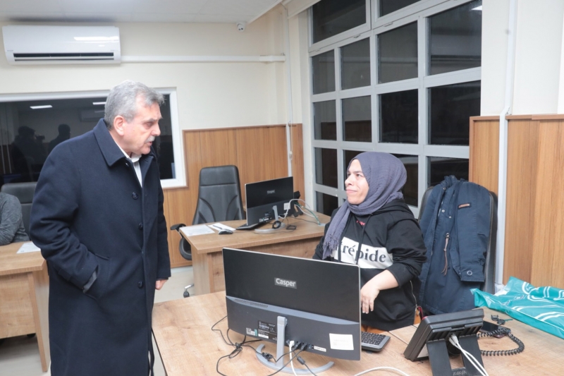 BAŞKAN BEYAZGÜL, VATANDAŞLARDAN GELEN ÇAĞRILARA CEVAP VERDİ