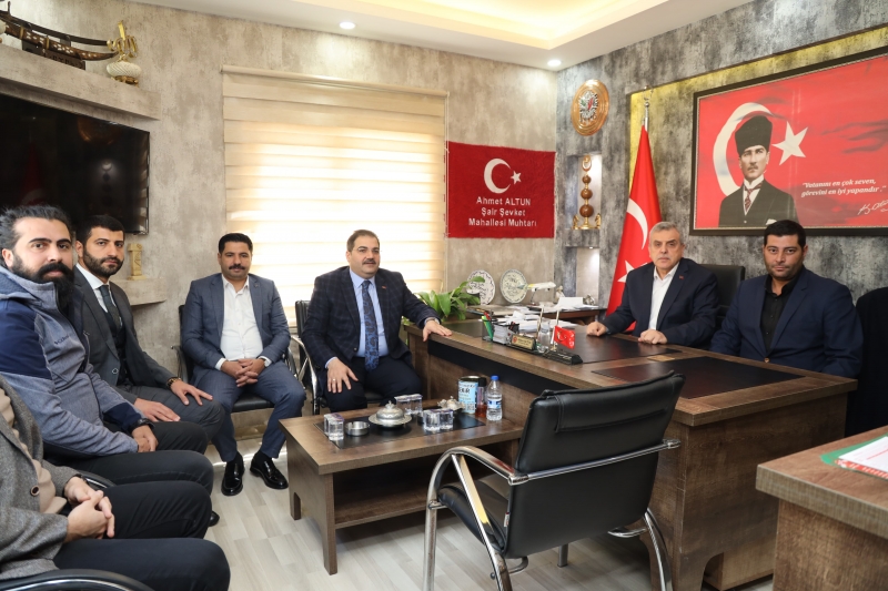 BAŞKAN BEYAZGÜL VE CANPOLAT ESNAFLA İÇ İÇE