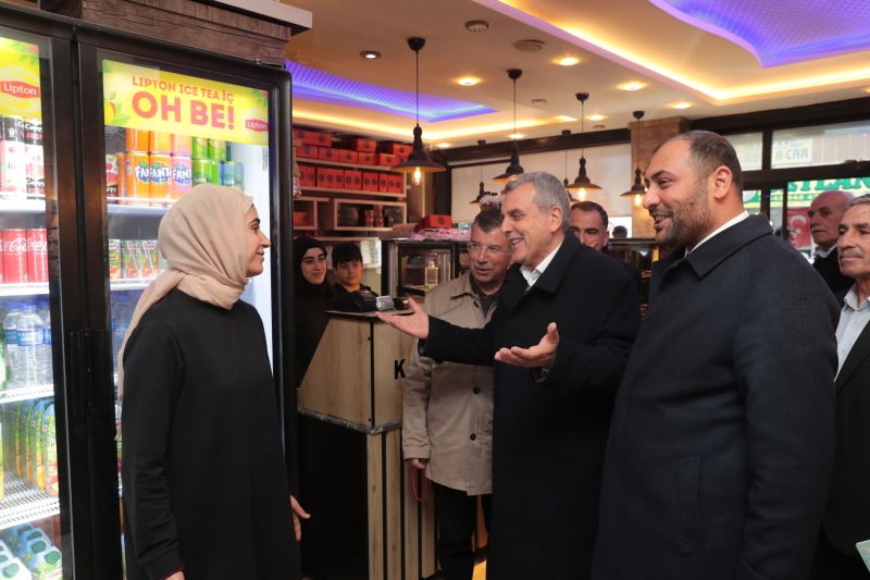 BAŞKAN BEYAZGÜL VE SEYYİTHAN ATİLLA CEYLANPINAR’DA GÖNÜLLERİ FETHETTİ