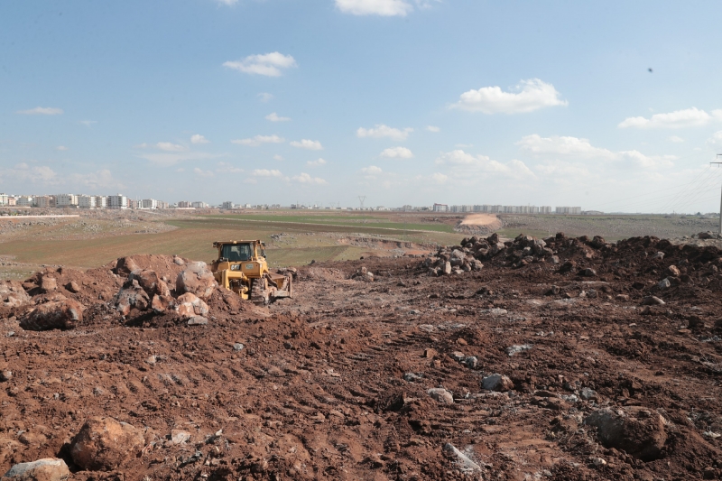 BAŞKAN BEYAZGÜL VİRANŞEHİR ÇEVRE YOLUNDAKİ ÇALIŞMALARI İNCELEDİ