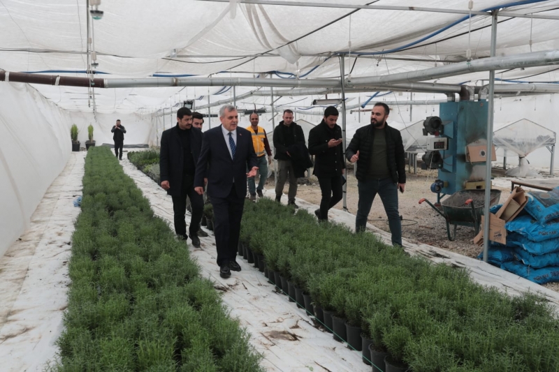 BAŞKAN BEYAZGÜL, “YEMYEŞİL BİR ŞANLIURFA İÇİN ÜRETİYORUZ”