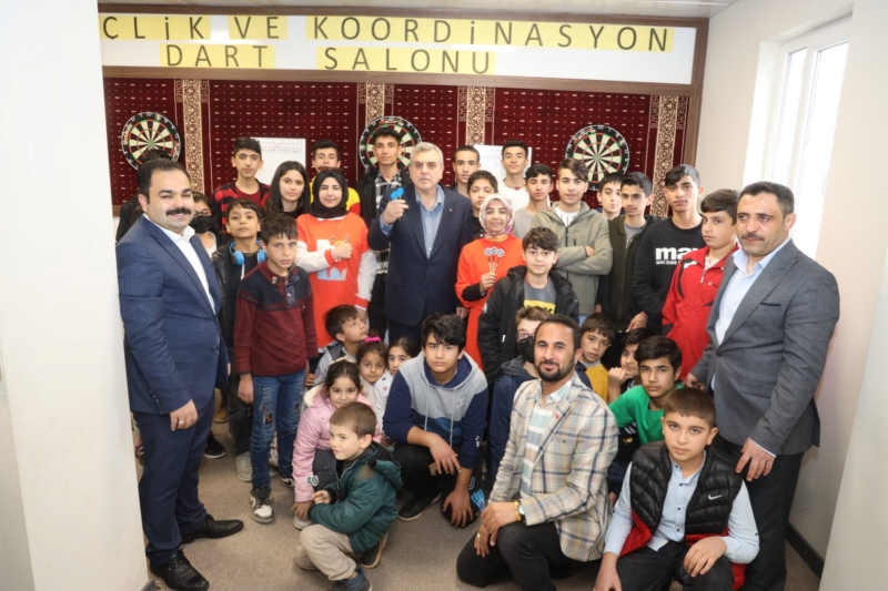 5 YILDIZLI OTEL KONFORUNDA GENÇLİK VE KOORDİNASYON MERKEZİ