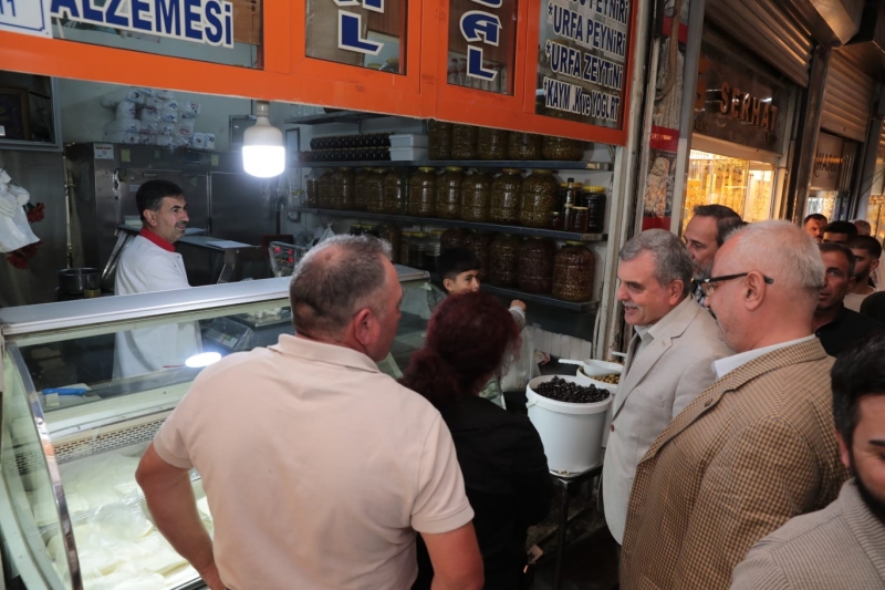 BAŞKAN BEYAZGÜL’DEN ESNAF ZİYARETİ