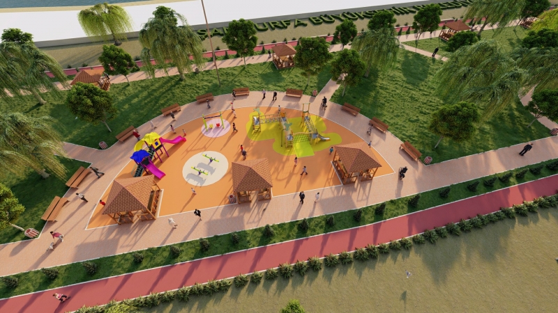 BAŞKAN BEYAZGÜL’DEN ŞANLIURFA’YA 80 BİN METREKARELİK BİR PARK DAHA