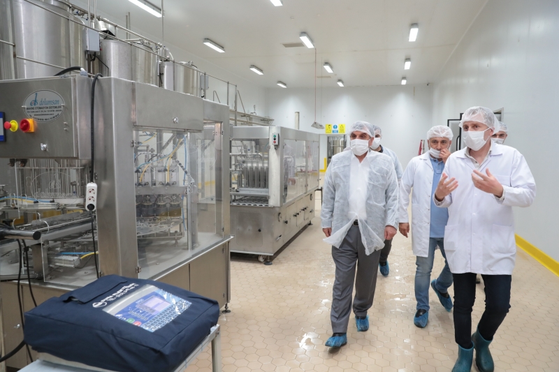 BAŞKAN BEYAZGÜL’ÜN BUGÜNKÜ DURAĞI ORGANİZE SANAYİ BÖLGESİ OLDU