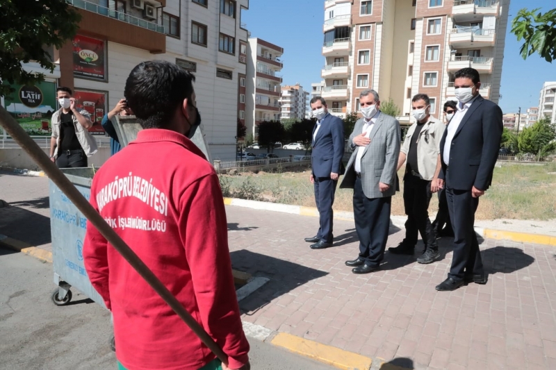 BAŞKAN BEYAZGÜL’ÜN BUGÜNKÜ DURAĞI KARAKÖPRÜ OLDU