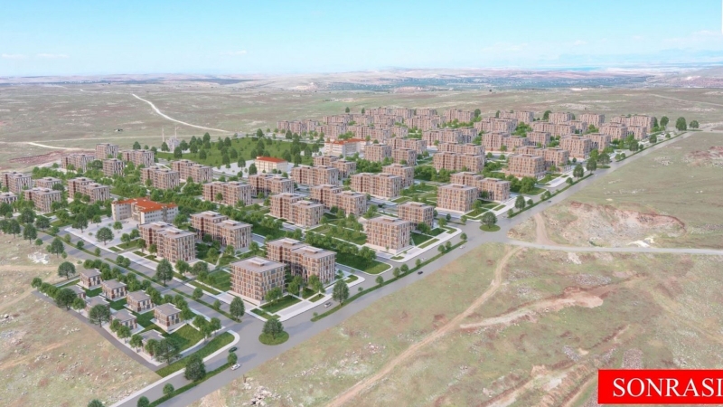 BAŞKAN BEYAZGÜL’ÜN VİZYONER PROJESİ; “KUZEY ŞEHİR KONUTLARI YÜKSELİYOR “