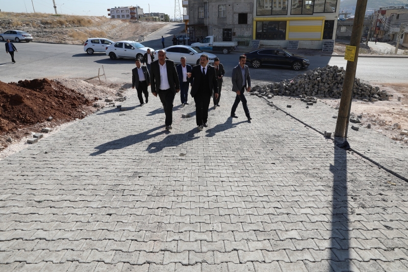 BAŞKAN CANPOLAT, ÇALIŞMALARI YERİNDE İNCELEDİ