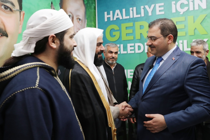 BAŞKAN CANPOLAT: DURMADAN YORULMADAN ÇALIŞIYORUZ