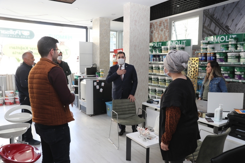 Başkan Canpolat, esnaf ve vatandaşların taleplerini dinledi