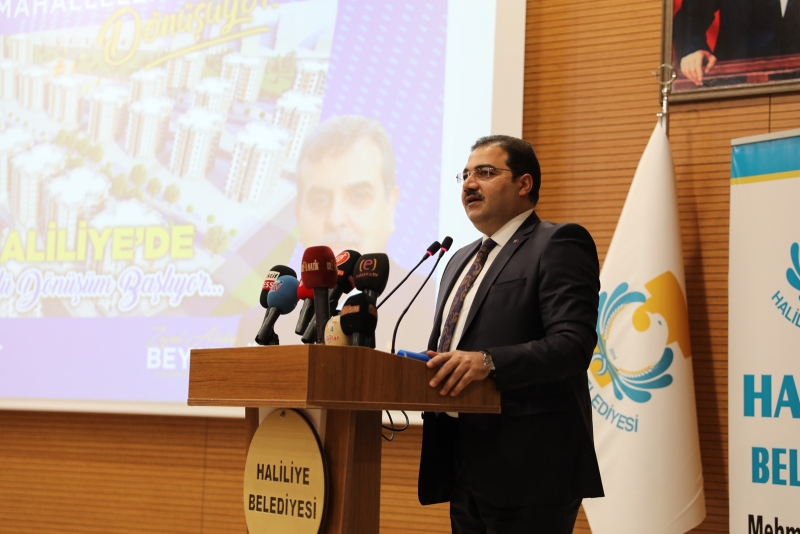 BAŞKAN CANPOLAT: HALİLİYE’DE KÖKLÜ DÖNÜŞÜM BAŞLIYOR