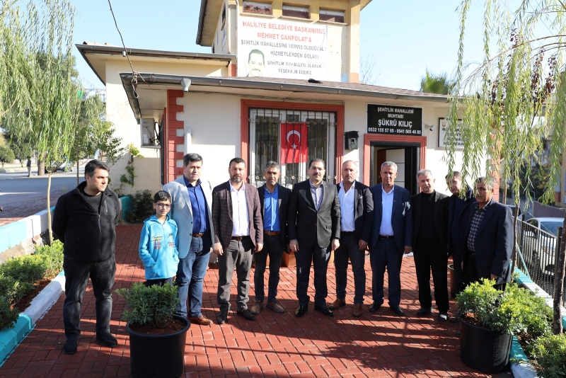 BAŞKAN CANPOLAT: HEDEFİMİZ DAHA YAŞANABİLİR BİR HALİLİYE