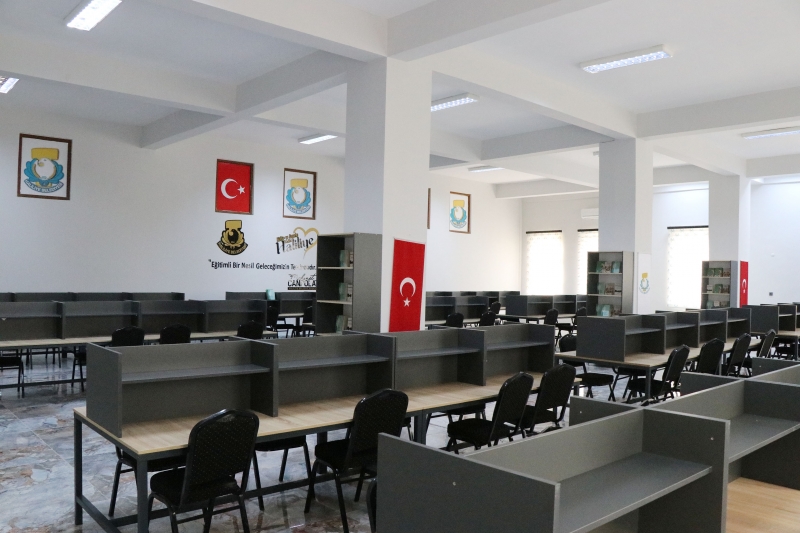 BAŞKAN CANPOLAT İLE HALİLİYE’YE OKUMA SALONU KAZANDIRILDI