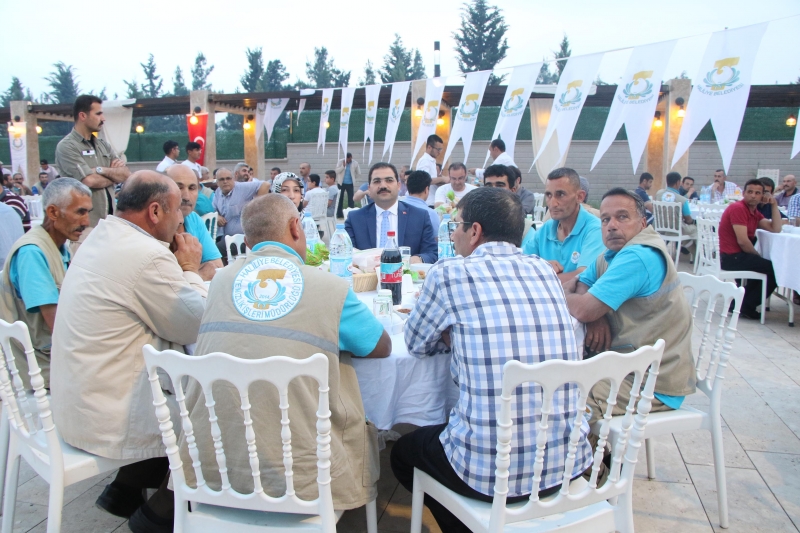 Başkan Canpolat Personel İle İftarda Buluştu