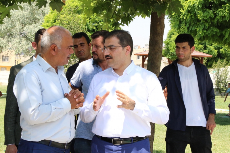 Başkan Canpolat Süleymaniye'de İhtiyaçları Yerinde Tespit Etti