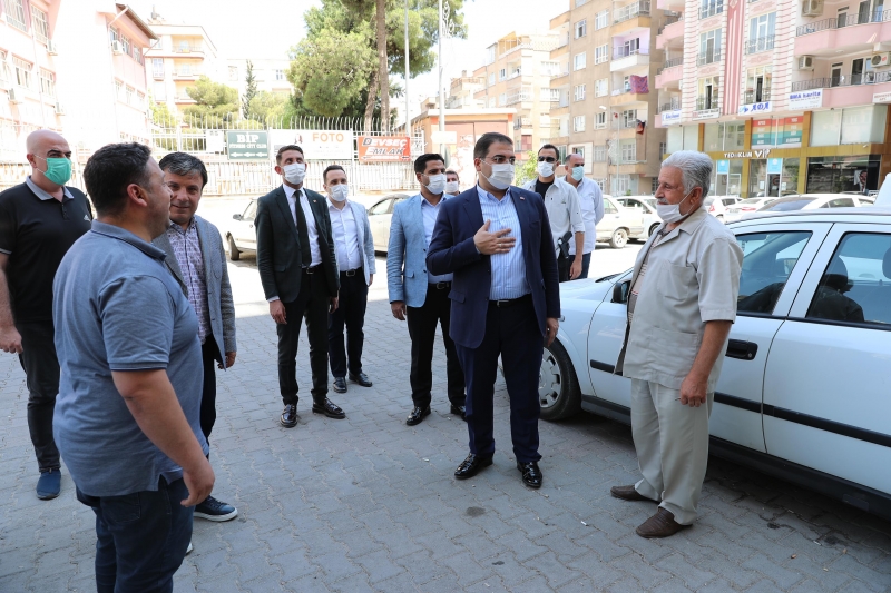 BAŞKAN CANPOLAT YERİNDE ÇÖZÜMLER İÇİN SAHADA