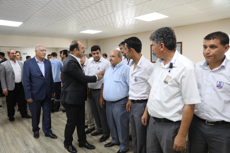 Başkan Çiftçi , Belediye Personeli ile Bayramlaştı