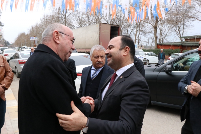 Başkan Çiftçi Birecik Adayı Mirkelam'ı Ziyaret Etti