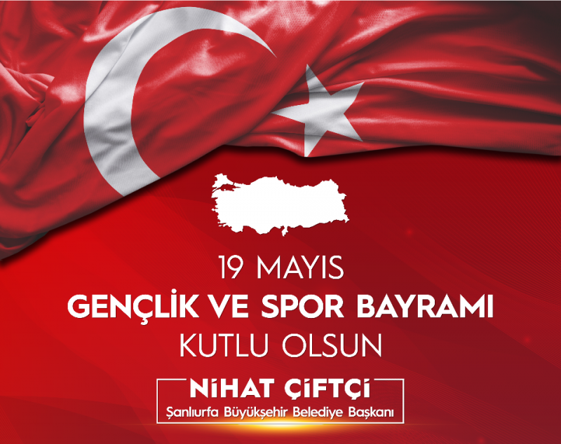 Başkan Çiftçi den 19 Mayıs Mesajı