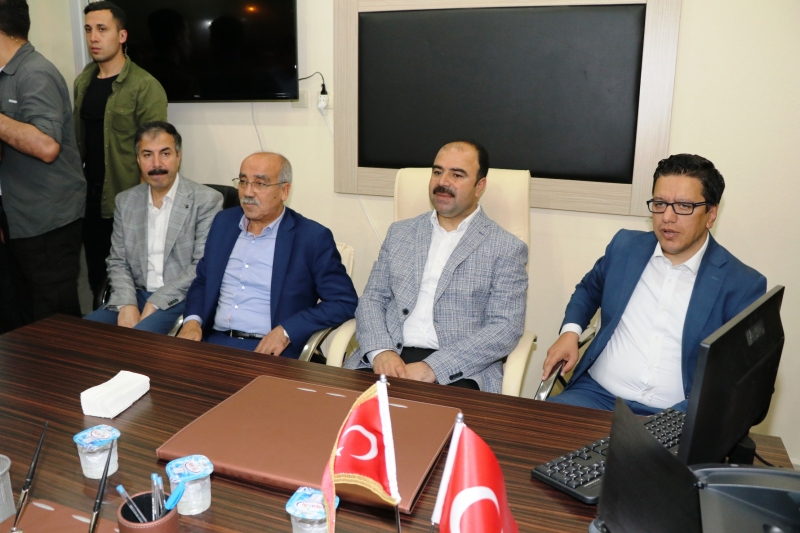 Başkan Çiftçi Halfeti de Muhtarların Taleplerini Dinledi