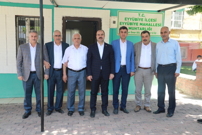 Başkan Çiftçi Seçim Çalışmalarına Eyyübiye İle Devam Etti