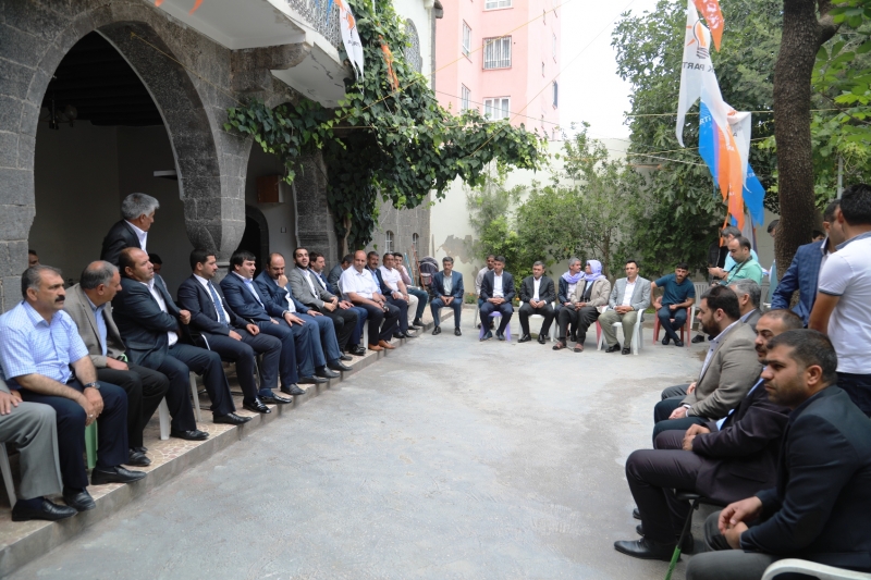 Başkan Çiftçi Siverek’te Çalışmaları Anlattı