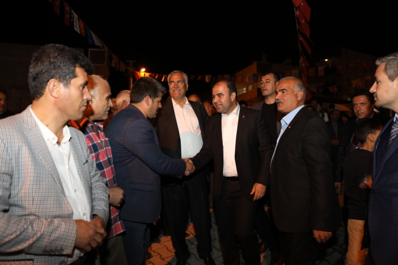 BAŞKAN ÇİFTÇİ, SÜLEYMANİYELİLERLE BULUŞARAK EVET'İ ANLATTI