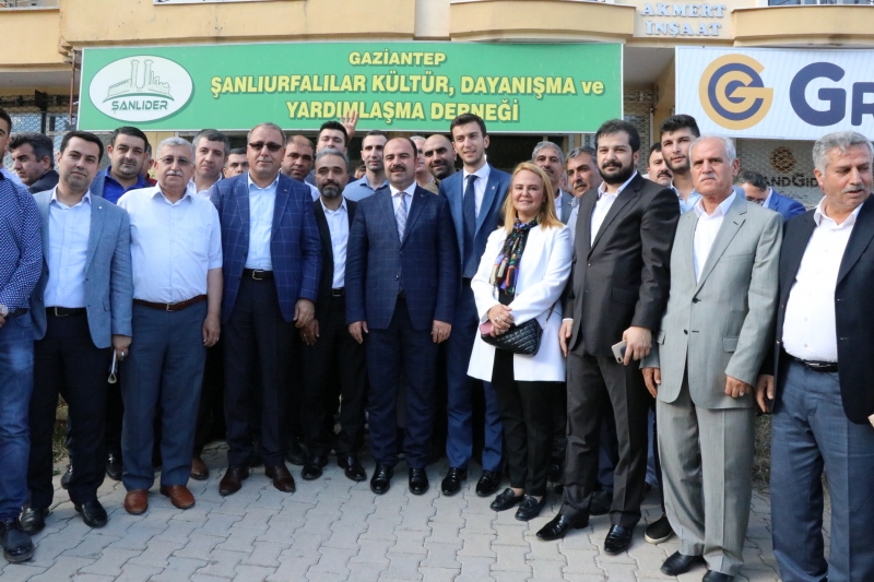 Başkan Çiftçi ye Gaziantep te Yoğun İlgi