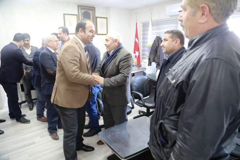 BAŞKAN ÇİFTÇİDEN ESNAF ODALARINA ZİYARET