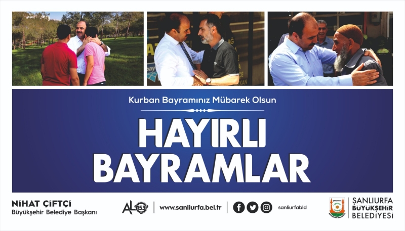 Başkan Çiftçi'den Kurban Bayramı Mesajı