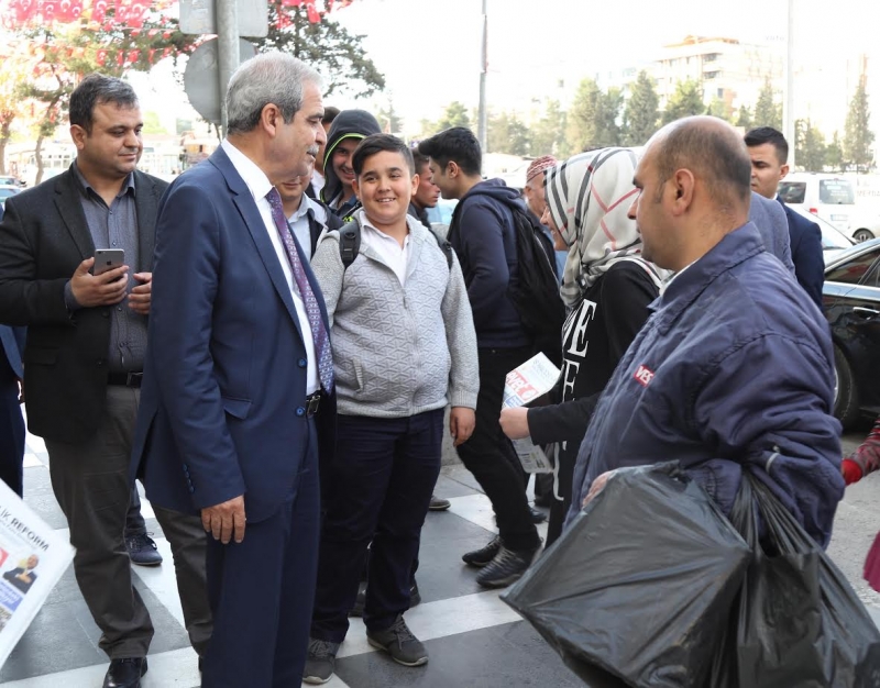 BAŞKAN DEMİRKOL, ATATÜRK MAHALLESİNDE EVET İÇİN DESTEĞİ İSTEDİ