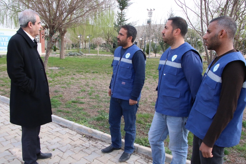 Başkan Demirkol Haliliye Belediyesi Mesire Alanında İncelemelerde Bulundu