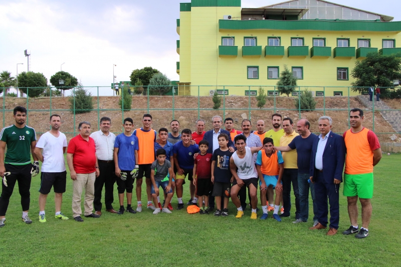 Başkan Demirkol Şanlıurfaspor’un Yanındayız