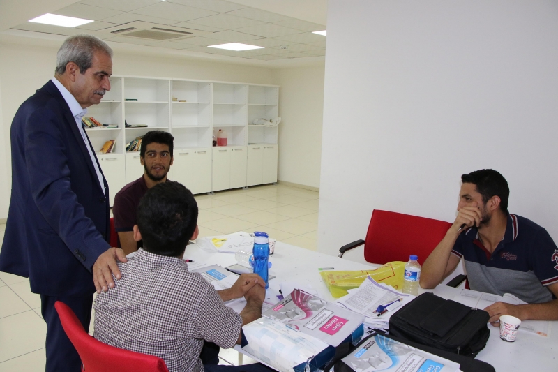 Başkan Demirkol Sınavlara Hazırlanan Gençleri Ziyaret Etti