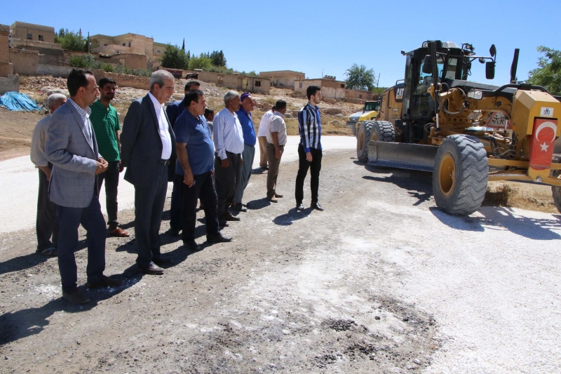 Başkan Demirkol Tekerli Mahallesi’ndeki Çalışmaları Yerinde Denetledi