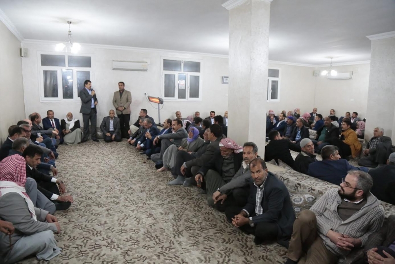 BAŞKAN EKİNCİ BİNİZEYD AŞİRETİYLE BİR ARAYA GELDİ