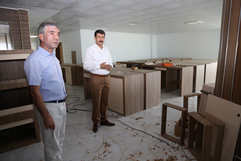 Başkan Ekinci Devasa Tesisi İnceledi