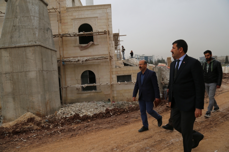 Başkan Ekinci Devasa Tesiste İncelemelerde Bulundu.