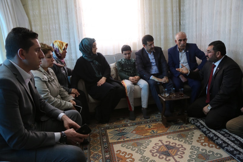 Başkan Ekinci Ev Ziyaretlerine Devam Ediyor