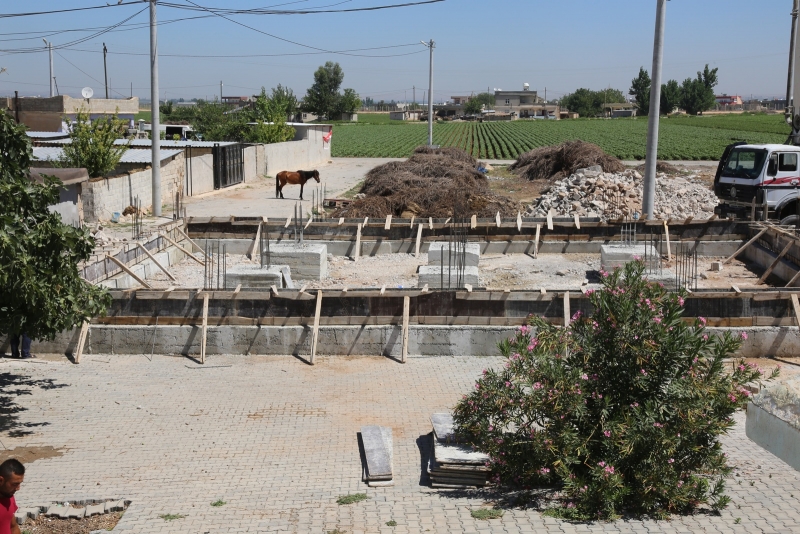 Başkan Ekinci Kur’an Kursunun Temelini Attı