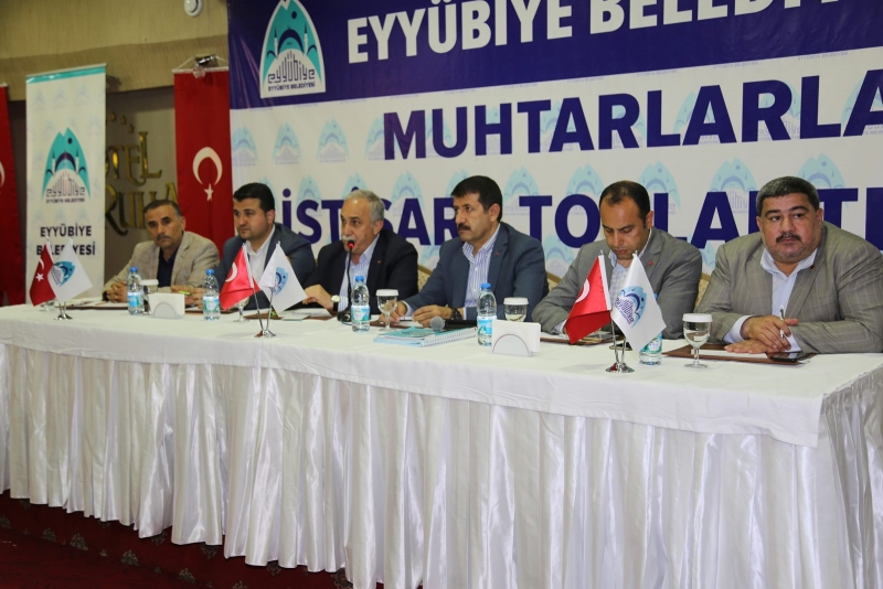 Başkan Ekinci Muhtarlarla Bir Araya Geldi