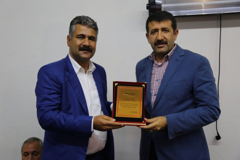 Başkan Ekinci’ye Hizmetlerinden Dolayı Teşekkür