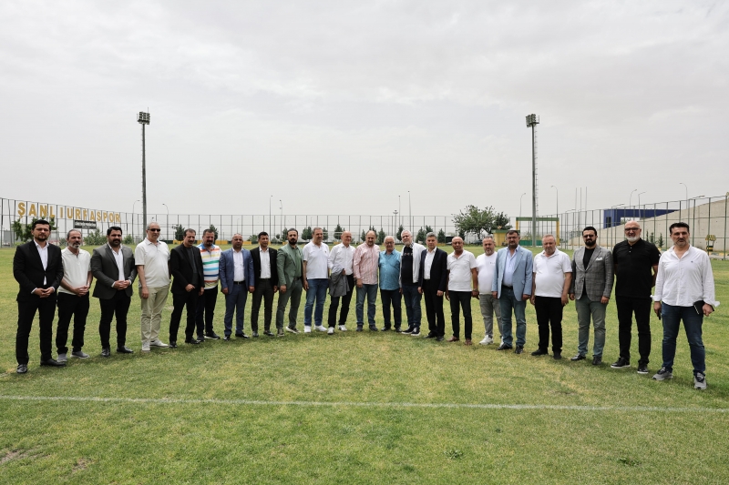 BAŞKAN GÜLPINAR’DAN ŞANLIURFASPOR YÖNETİMİNE “HAYIRLI OLSUN” ZİYARETİ