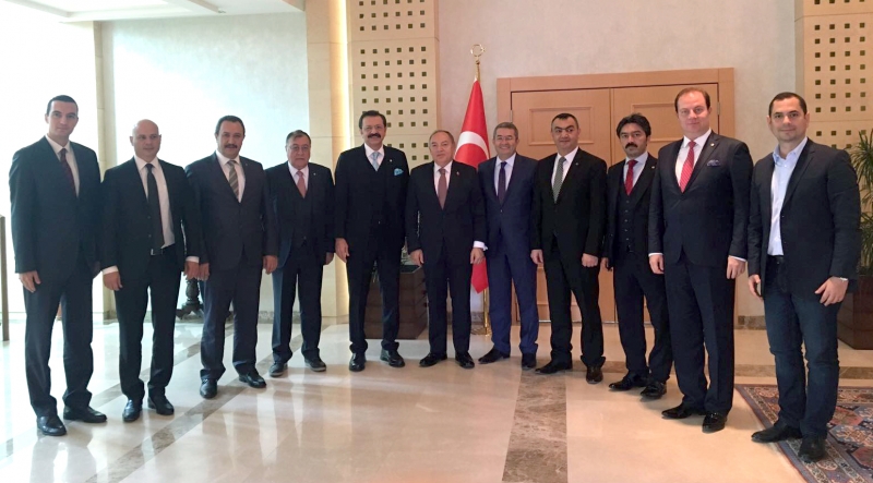 BAŞKAN KAYA, HİSARCIKLIOĞLU İLE BİRLİKTE MOLDOVA’DA TEMASLARDA BULUNDU