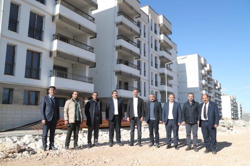 BAŞKAN KUŞ, KENTSEL DÖNÜŞÜM ALANINDA İNCELEMELERDE BULUNDU.