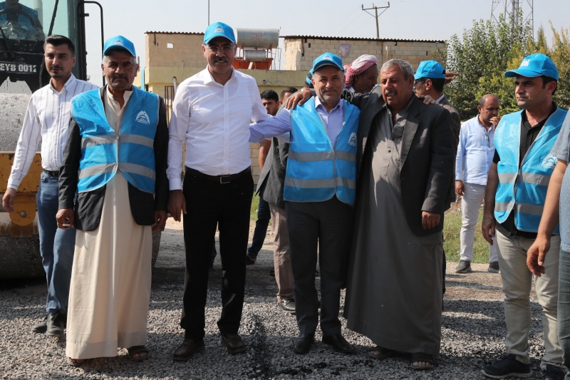 Başkan Kuş, Kırsalda Asfalt Çalışmalarını Başlattı