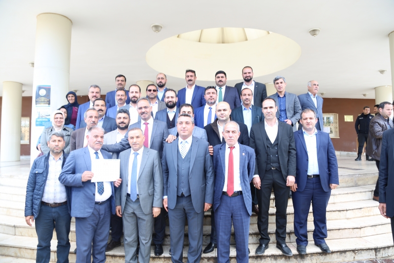 Başkan Kuş Mazbatasını Aldı