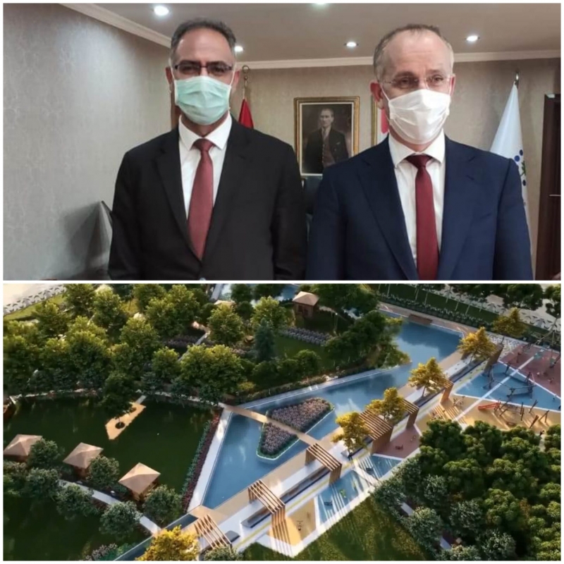 BAŞKAN KUŞ MÜJDEYİ VERDİ, DEVASA PROJENİN İHALESİ YAPILIYOR.